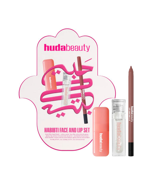 Habibti Face and Lip Set Huda Beauty US